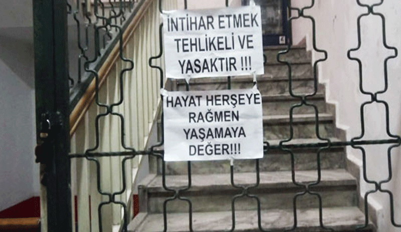 'İntihar etmek tehlikeli ve yasaktır'