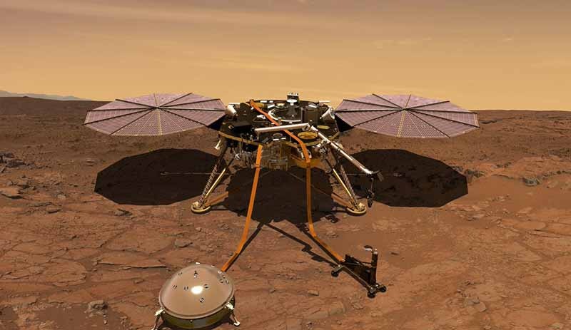 Mars'tan dünyaya ilk rüzgar sesi geldi