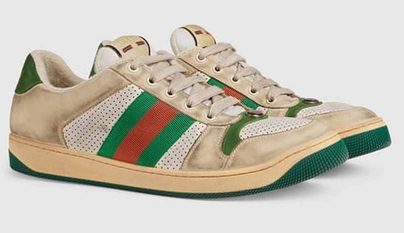 Gucci'nin kirli ayakkabıları 4600 liradan satışa çıktı