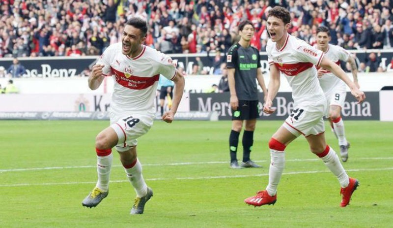 Ozan Kabak, Stuttgart'ta iki gol birden attı