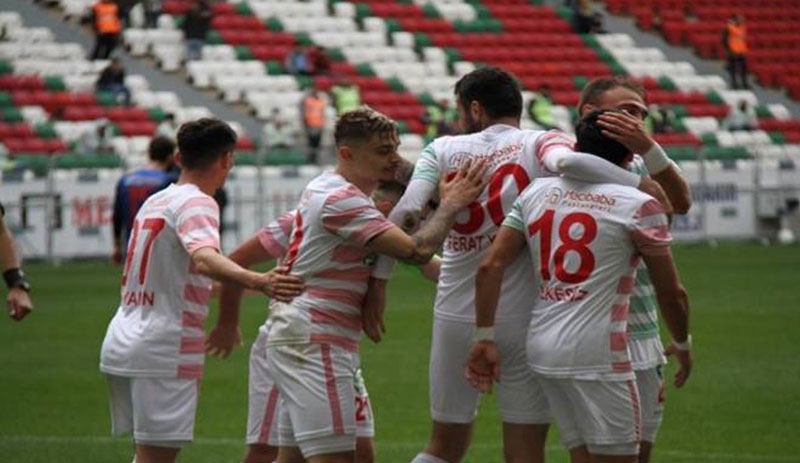 Amedspor, Bursa ekibi karşısında sahadan galip ayrıldı