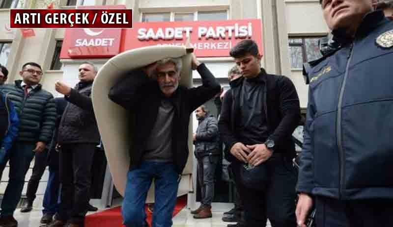 Fatih Erbakan'a 68 bin lira faiz ödeyen Saadet Partisi'nin genel merkezi boşaltılıyor