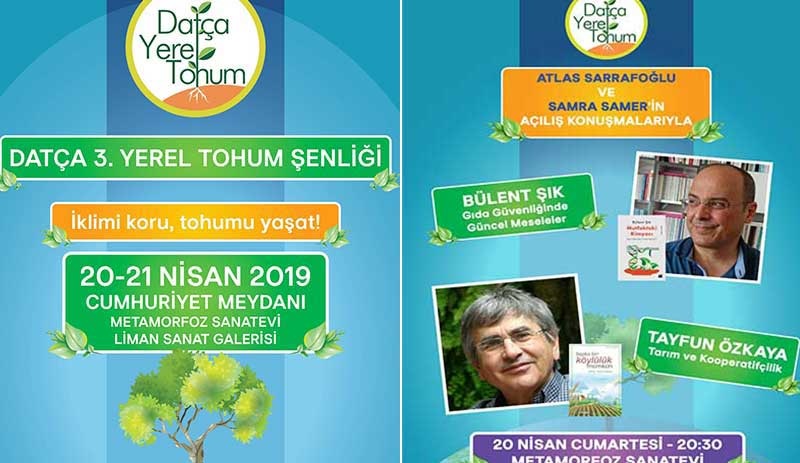 Datça 3. Yerel Tohum Şenliği başlıyor