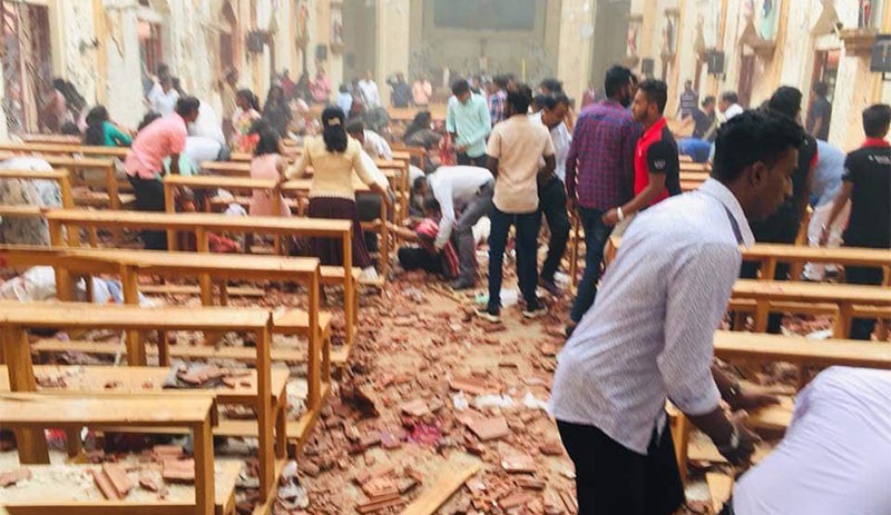 Sri Lanka'da kilise ve otellere 8 bombalı saldırı: 207 ölü, 450 yaralı
