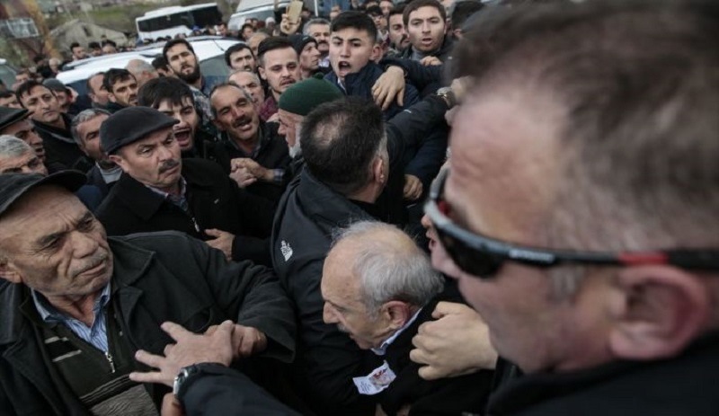 Kılıçdaroğlu'na yumruk atan Sarıgün'ün ilk ifadesi: Kalabalıkta galeyana geldim