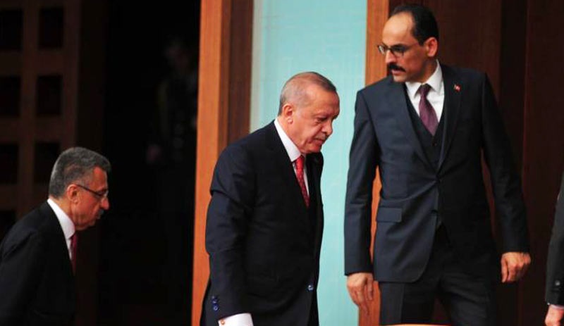 HDP Eş Genel Başkanı Buldan konuşurken Erdoğan Meclis'i terketti