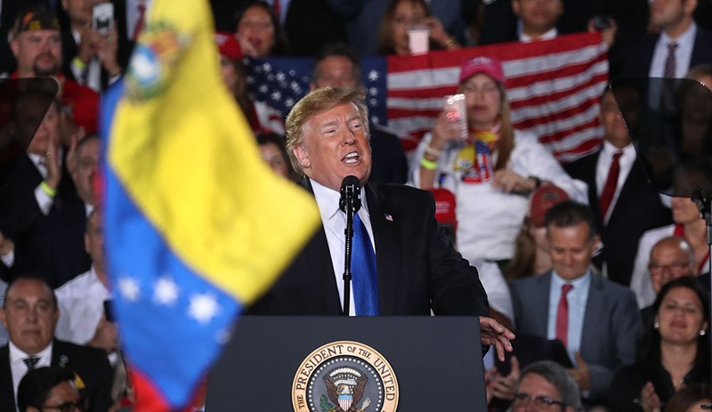 Trump: Venezuela'ya ekonomik işgalden yanayım