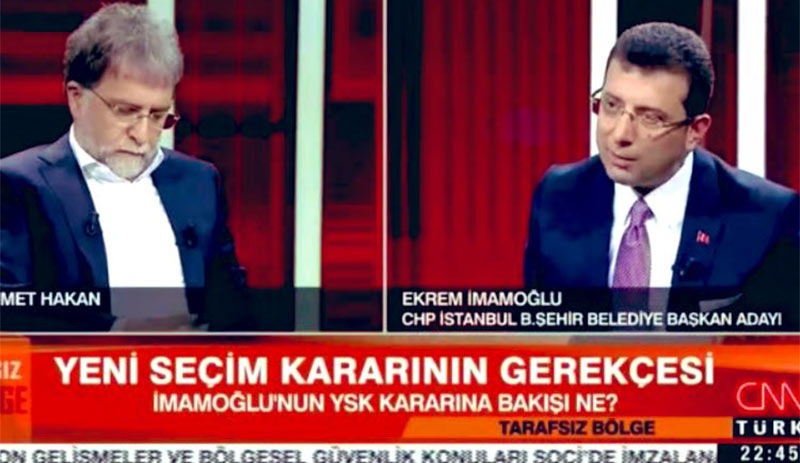 CNN Türk'ten İmamoğlu açıklaması