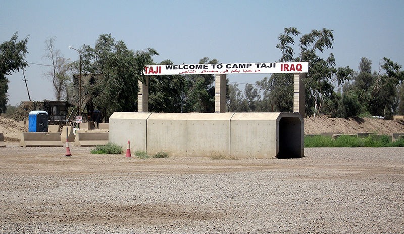 Irak'ta ABD askeri kampına saldırı