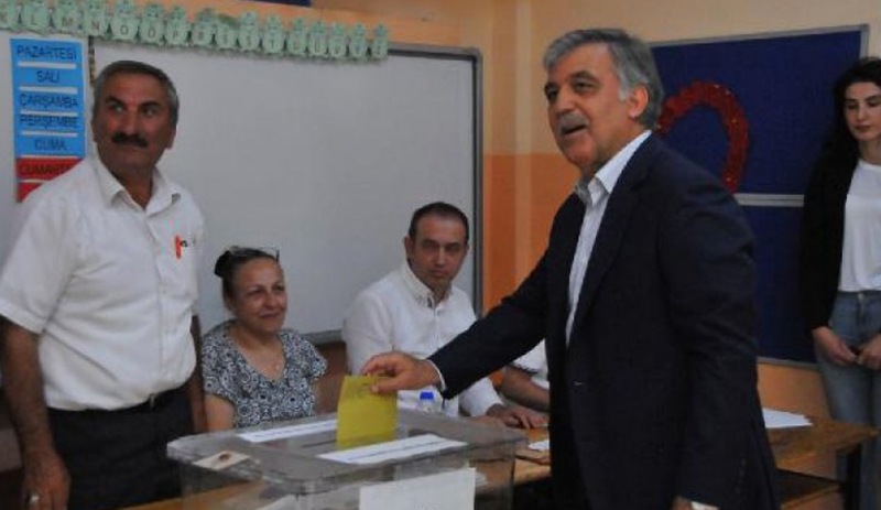 Abdullah Gül'den seçim açıklaması