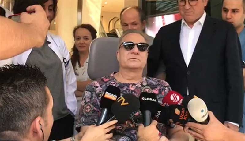 Mehmet Ali Erbil 235 gün sonra taburcu oldu