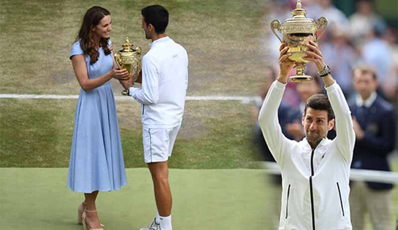 Wimbledon'ın en uzun maçında şampiyon Djokovic oldu