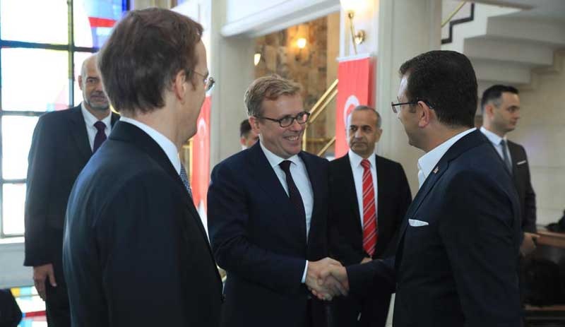 Fransız ve İspanyol diplomatlardan İmamoğlu'na tebrik ziyaretleri