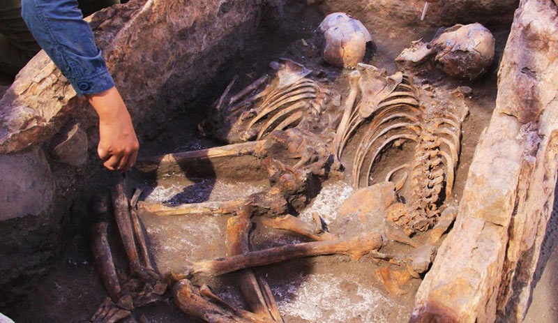Eskişehir'deki kazılarda 5 bin yıllık insan iskeletleri çıktı