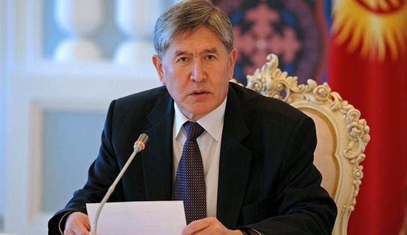 Eski Kırgızistan Cumhurbaşkanı Atambayev'e operasyon