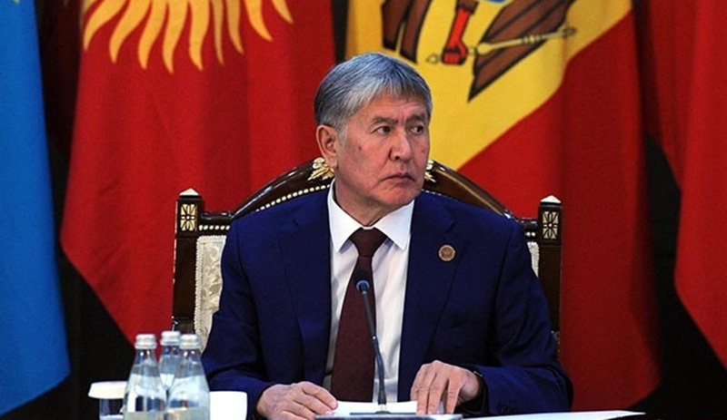 Kırgızistan'ın eski lideri gözaltına alındı