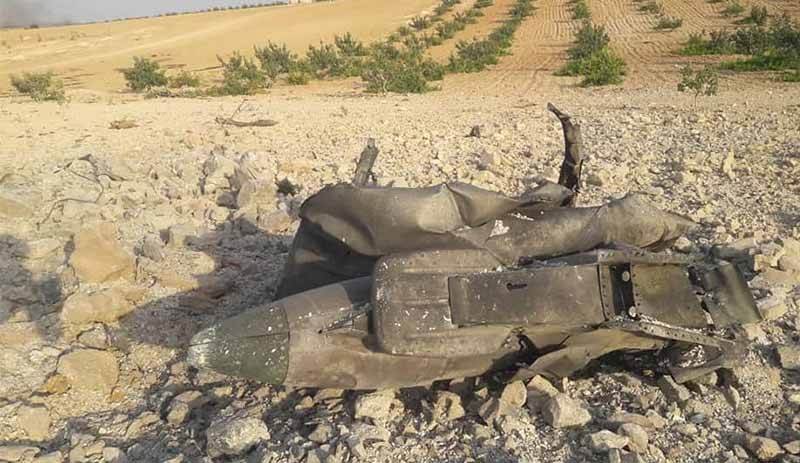 'İdlib'de Suriye uçağı düşürüldü'