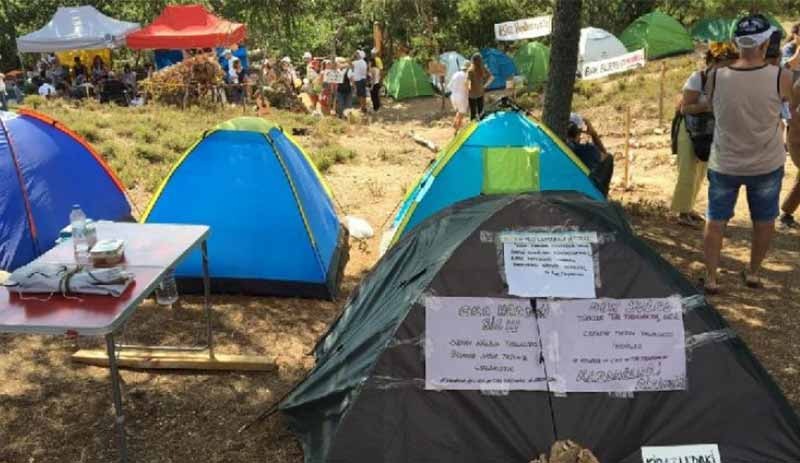 Kaz Dağları'ndaki çadır nöbetini bitirme kararı alındı