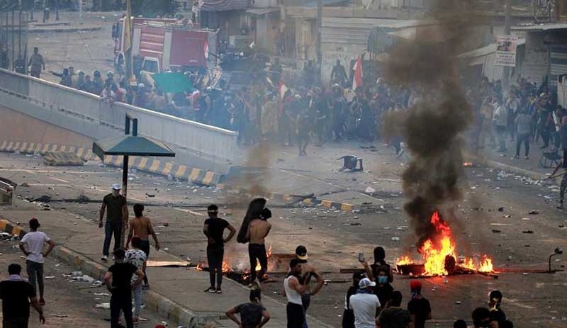Irak'ta protestolar ülke geneline yayıldı