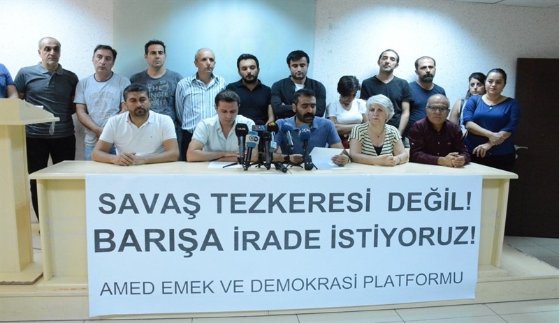 Diyarbakır’dan milletvekillerine çağrı: Savaş tezkeresine hayır deyin
