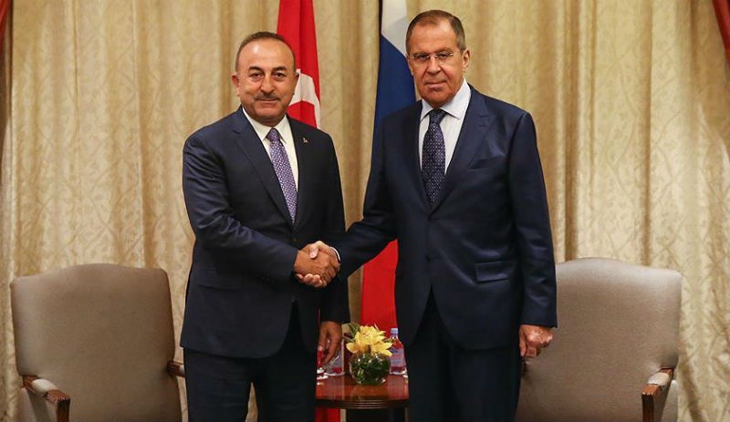 Lavrov ve Çavuşoğlu, Suriye'nin kuzeyini konuştu
