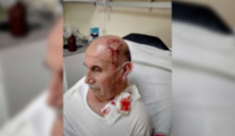 74 yaşındaki Ekrem Yaşlı'ya Kürtçe konuştuğu için saldırı
