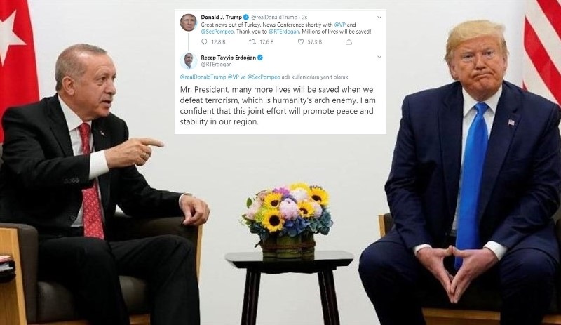 Erdoğan'dan Trump'a Twitter'dan cevap