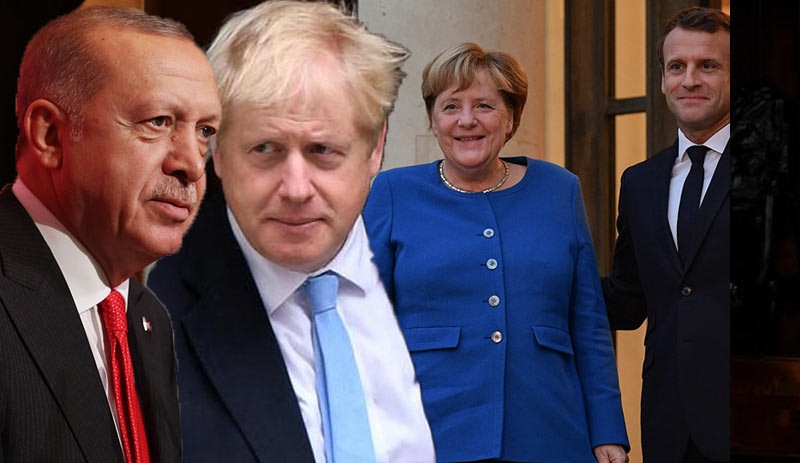 Macron, Merkel ve Johnson gelecek haftalarda Erdoğan ile görüşecek