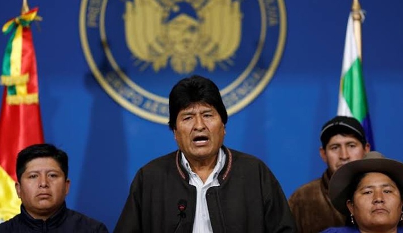 Evo Morales, Bolivya'dan ayrıldı
