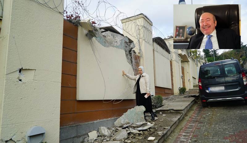 AKP'li belediye AKP'li eski bakanın evini yıktı, bakanın eşi de tartaklandı iddiası