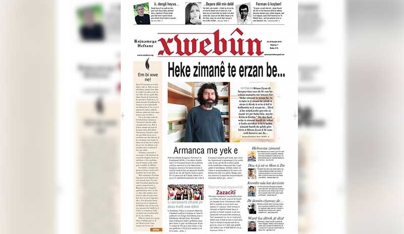 Kürtçe gazete 'Xwebûn' yayına başladı