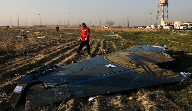 İran'da düşen Ukrayna uçağı: 30 kişi gözaltında