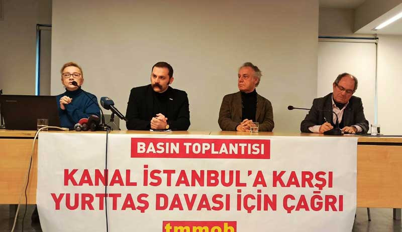 TMMOB Kanal İstanbul 'ÇED olumlu' kararına dava açıyor
