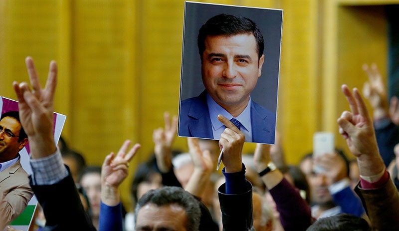 Demirtaş'tan HDP kongresine mesaj: Resmi görev üstlenmemiz mümkün değil