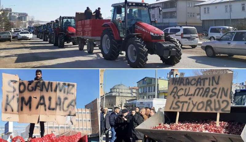 Soğan üreticileri Tarım Bakanını istifaya çağırdı