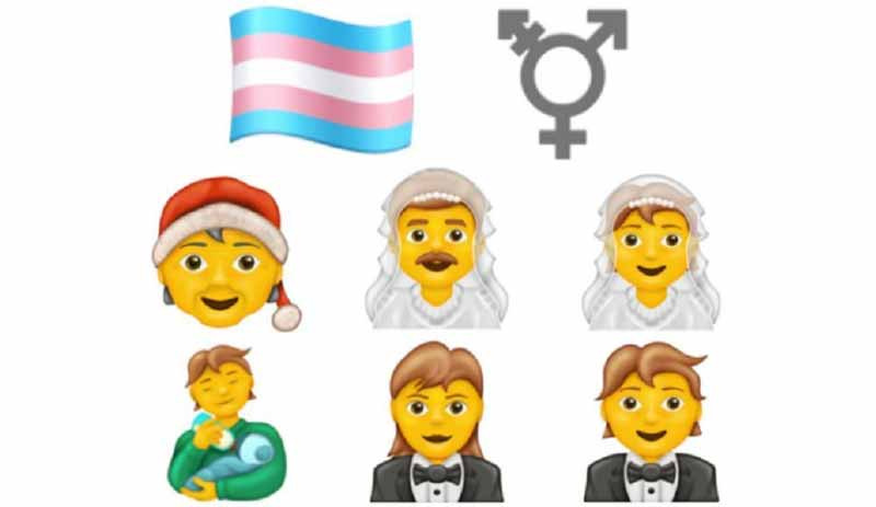 İçerisinde cinsiyet eşitliği teması da olan 100 yeni emoji geliyor