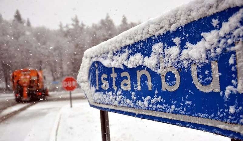 AKOM: İstanbul 3 gün kar ve fırtınanın etkisinde kalacak