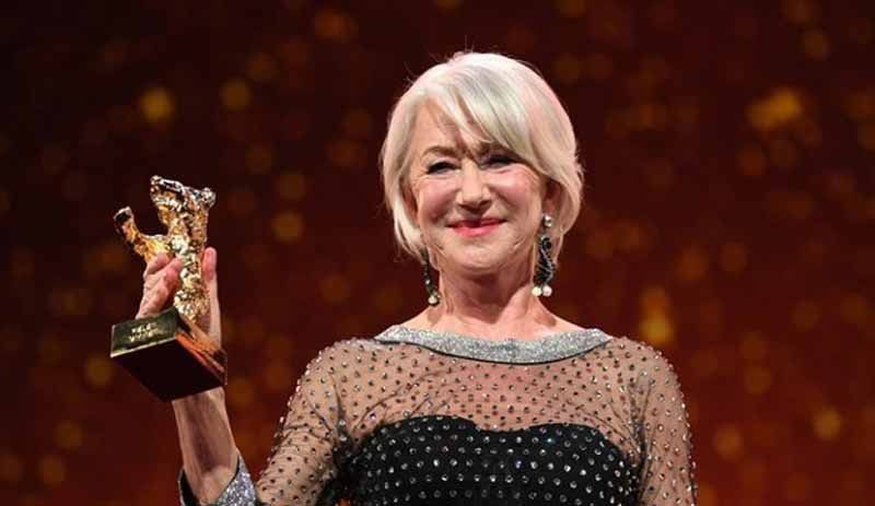 Berlinale'nin yaşam boyu başarı ödülü Helen Mirren’a verildi