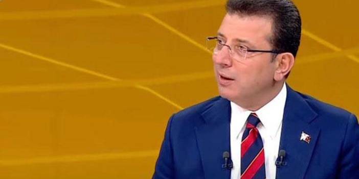 İmamoğlu: Taksiye binemediğiniz zaman aklınıza Süleyman Soylu'yu getirin