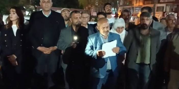 Diyarbakır'ın Bismil ilçesinde mazbataların geciktirilmesine tepki