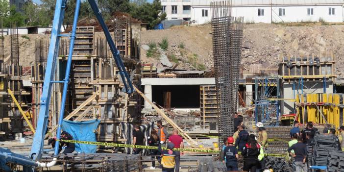 İstanbul'da iş cinayeti: Düşen beton mikserinin pompası çarptı bir işçi öldü