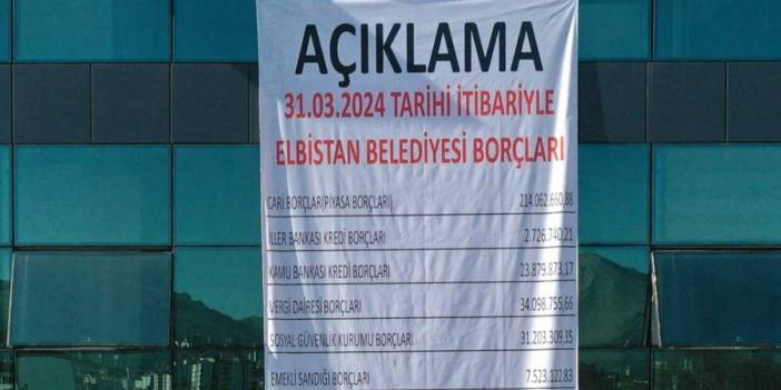 Depremin merkez üslerinden biriydi... AKP, Elbistan Belediyesi'nde 335 milyon TL'lik borç bırakmış