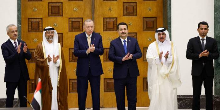 Irak'ta 26 anlaşma imzalayan Erdoğan'dan 'dönüm noktası' mesajı