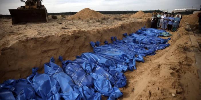 BM: Gazze'deki toplu mezarlar soruşturulmalı