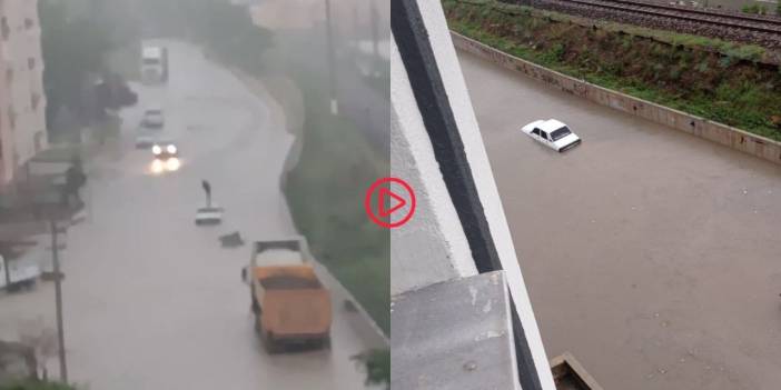 Ankara'da sağanak etkisi: Ev ve işyerlerini su bastı, araçlar yolda mahsur kaldı
