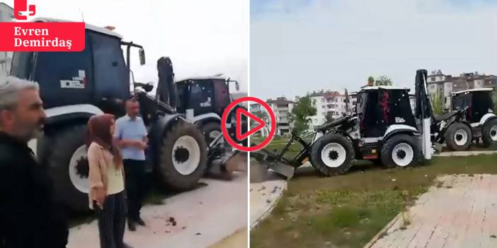 AKP’li Elazığ Belediyesi iş makinaları çocuk parkına girdi; tepkiler üzerine yıkımdan vazgeçildi