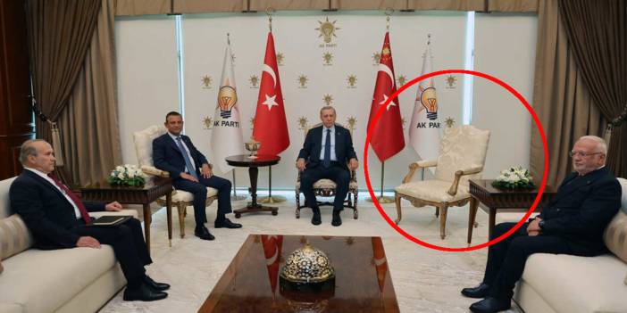 Tayyip Erdoğan - Özgür Özel görüşmesindeki boş koltuğun sırrı