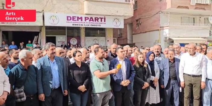 DEM Parti Birecik İlçe Örgütü açıkladı: İstifa eden Begit, belediye taşınmazlarını satmak istiyor