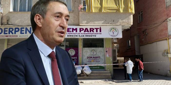 Bakırhan'dan Birecik'te DEM Parti binasına saldırıya tepki: Kurşun sıkmakla bizleri davamızdan vazgeçirecek bir güç yoktur