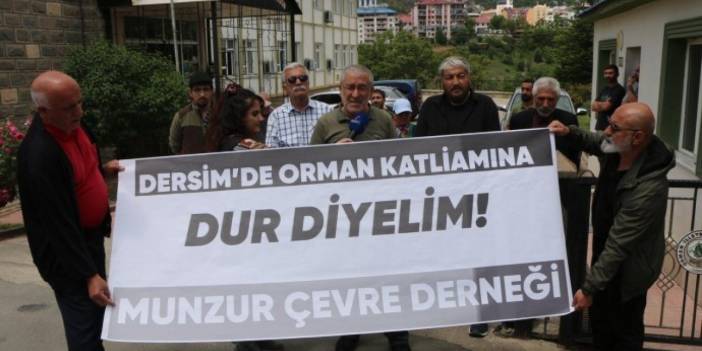 Dersim’deki ağaç kıyımına tepki: Kesim ihaleleri durdurulsun